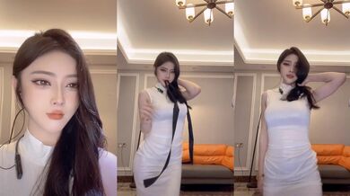 ⭐【快手】希希酱紫 6 快手第一美臀 凹凸户型 半透紧身裤 (34)